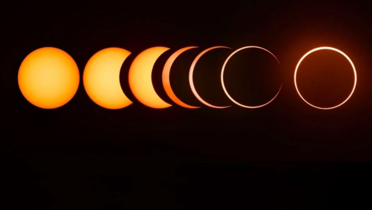 ¿A qué hora se puede ver el eclipse solar en México?