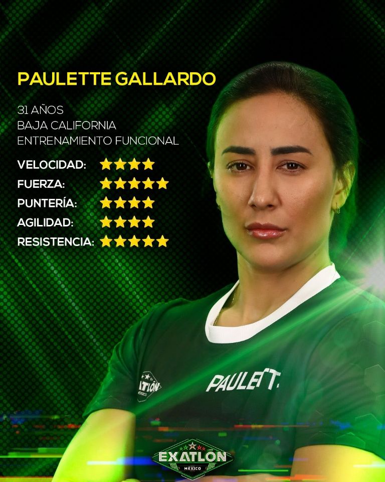 ¿Quién es Paulette Gallardo de Exatlón México?