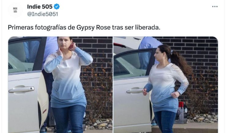 Gypsy Rose salió de la cárcel este 28 de diciembre