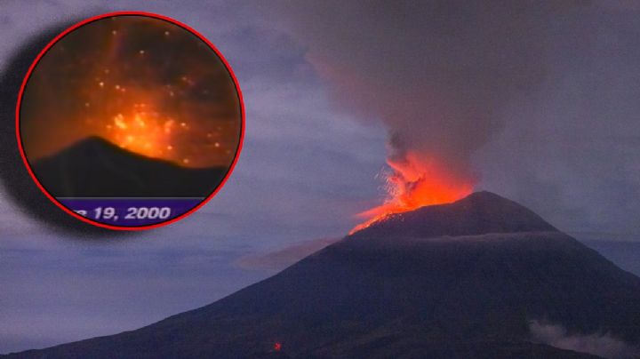 VIDEO: Así fue la ATERRADORA ocasión en la que el volcán Popocatépetl hizo erupción en el año 2000