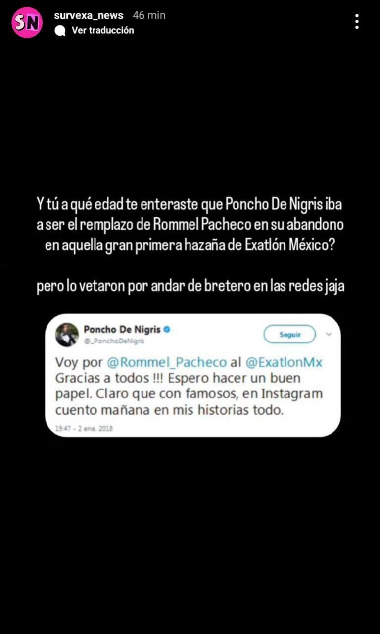 La Casa de los Famosos Mexico Exatlon Mexico Poncho de Nigris