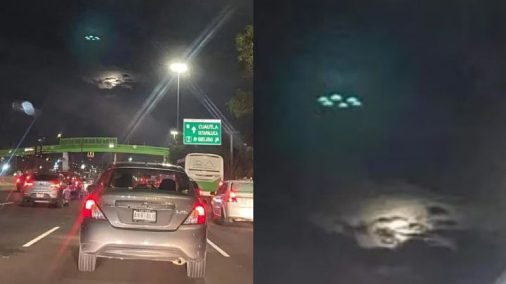 ¿Son ovnis? Captan luces extrañas en CDMX y aseguran son aliens | FOTO