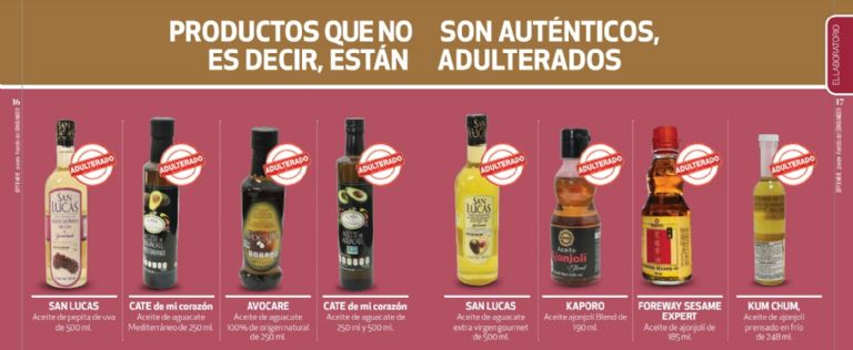 profeco evalua marcas de aceite de cocina