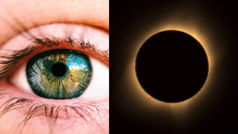 Cuida tus ojos del peligro en un eclipse solar