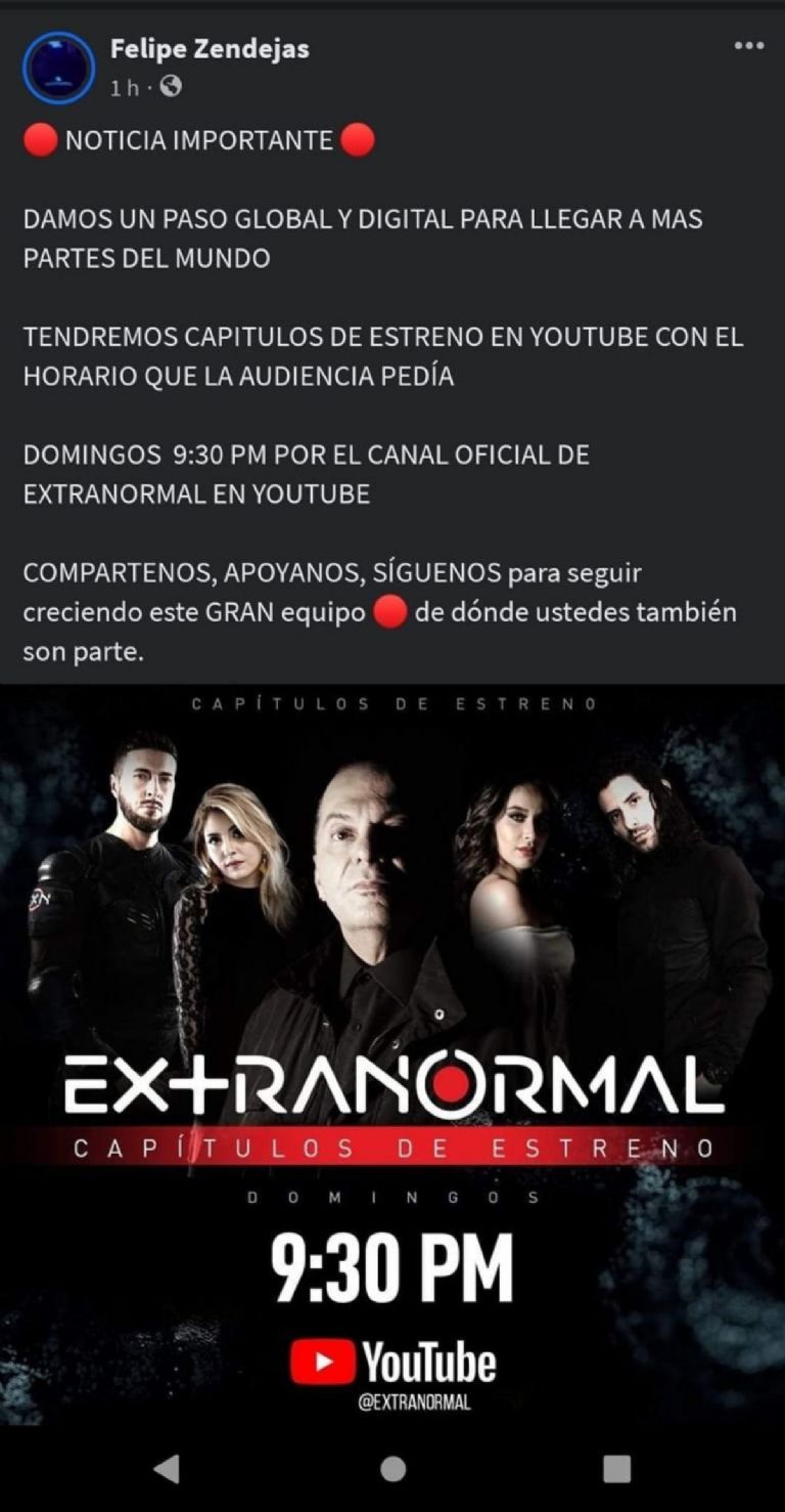 ¿Por qué TV Azteca desapareció el programa ‘Extranormal’?