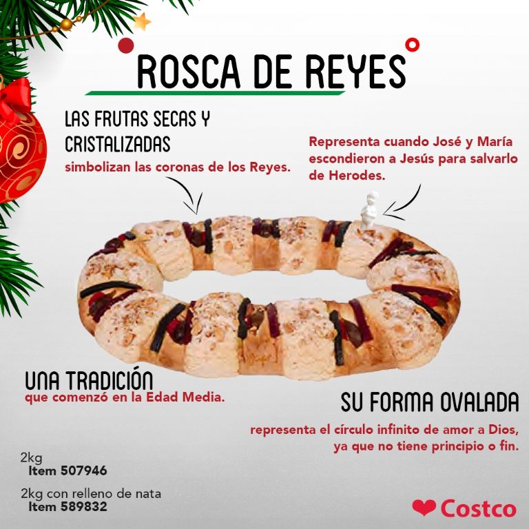 Descubre el costo de la Rosca de Reyes en Costco y cómo adquirirla.