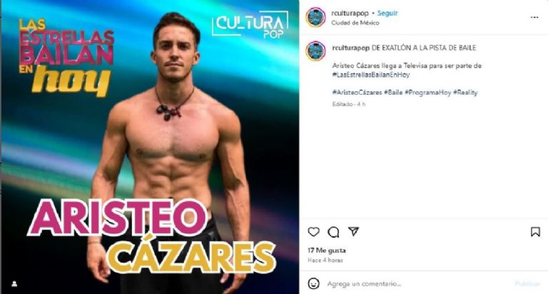 Alana Lliteras y Aristeo Cázares en Televisa