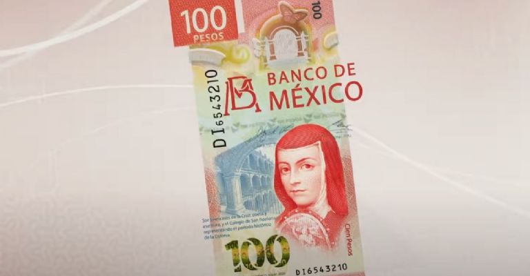 billete de 100 pesos de banxico