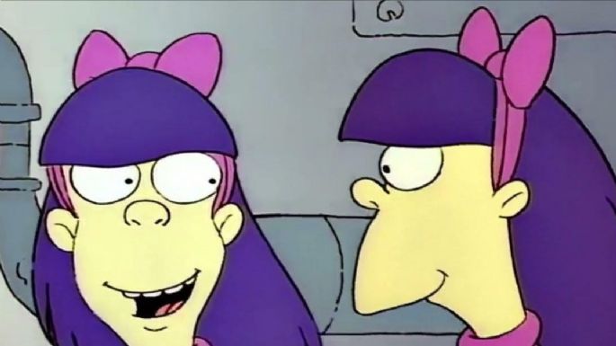 Así lucen Sherri y Terri de Los Simpson en la vida real, según la inteligencia artificial