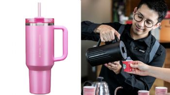 Starbucks lanza vaso rosa con Stanley “Winter Pink”:¿Cuánto cuesta y en qué sucursales lo encuentro?