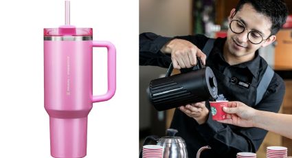 Starbucks lanza vaso rosa con Stanley “Winter Pink”: ¿Cuánto cuesta y en qué sucursales lo encuentro?
