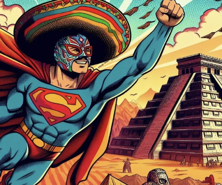 Superman mexicano en la vida real