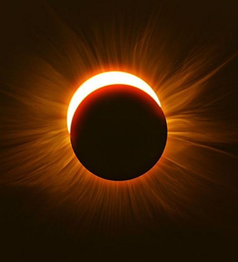 Así se verá el eclipse solar en México