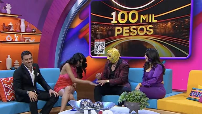 Escorpión Dorado se pelea con Kristal Silva en TV Azteca