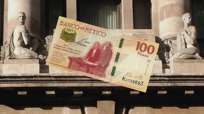 Entregan más de 600 mil pesos por este billete de 100 de la Constitución
