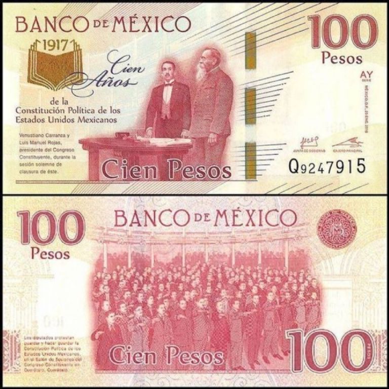 Este es el billete de 100 pesos que se vende caro