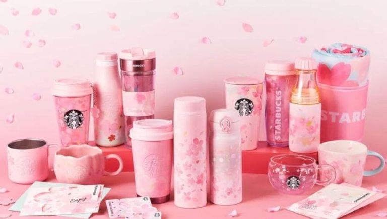 ¿En cuánto sale la colección de Cherry Blossom de Starbucks?