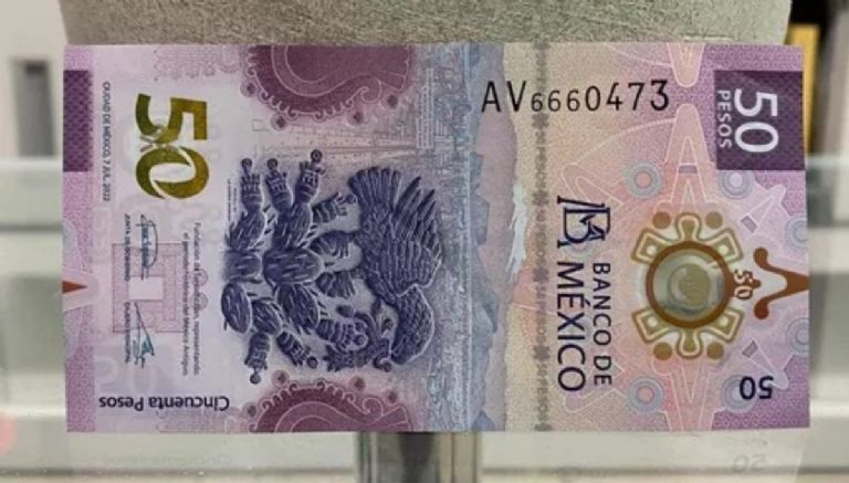Este es el billete de 50 pesos por el que piden 2 millones