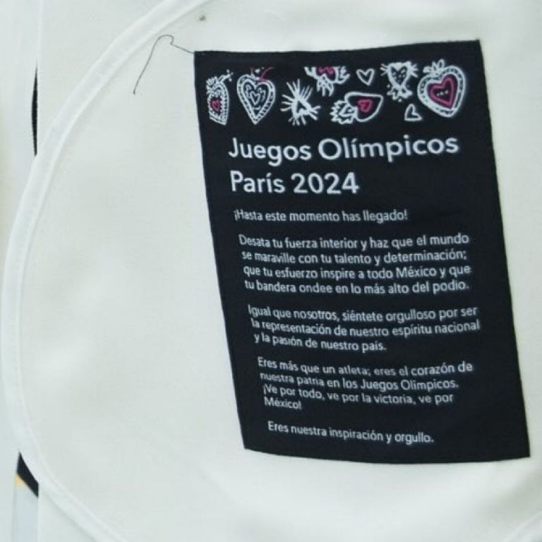 uniforme de gala para mexico en los juegos olimpicos 2024