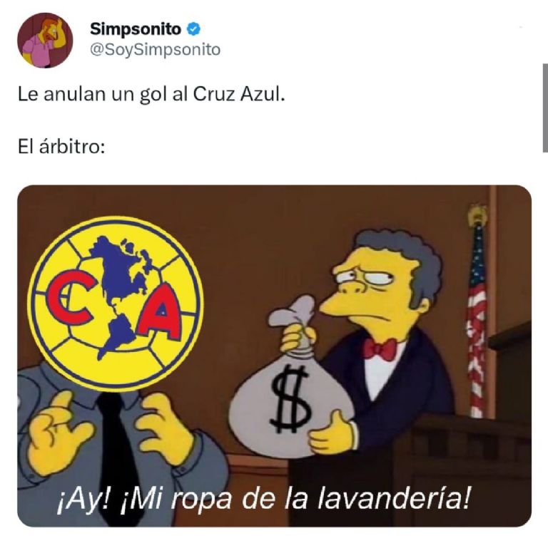 Memes de la final entre Cruz Azul y América.
