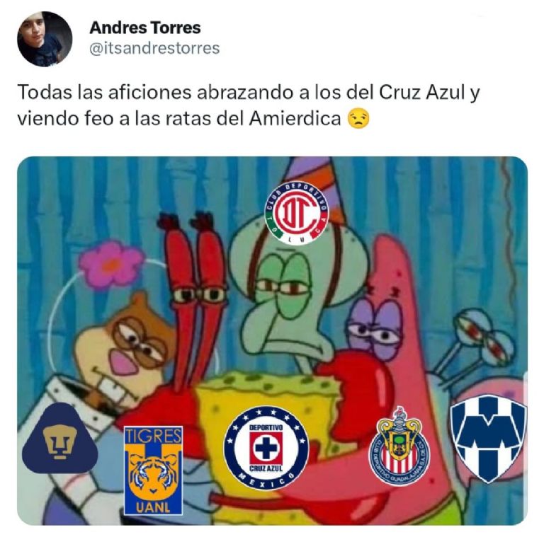 La final entre Cruz Azul  tristeza entre los fanáticos, pero un sentimiento compartido fue la alegría por los memes del encuentro.