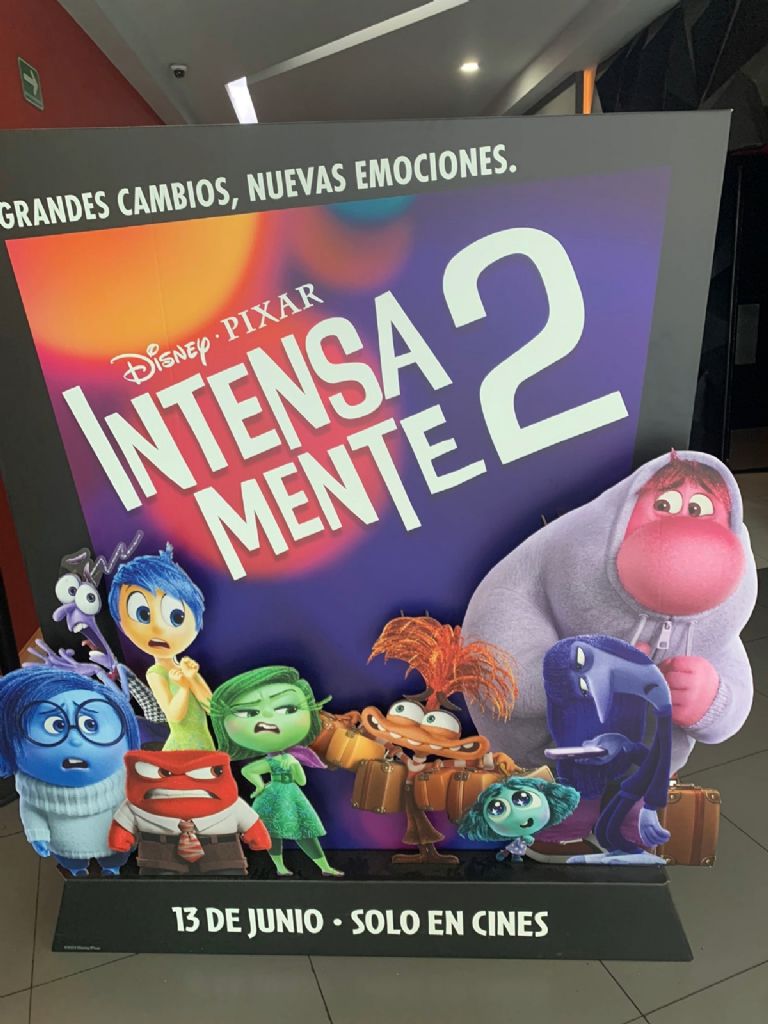 nueva película de Pixar Intensamente 2