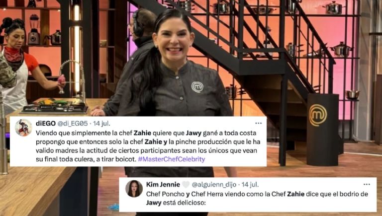 MasterChef Celebrity relación de Jawy y la Chef Zahie