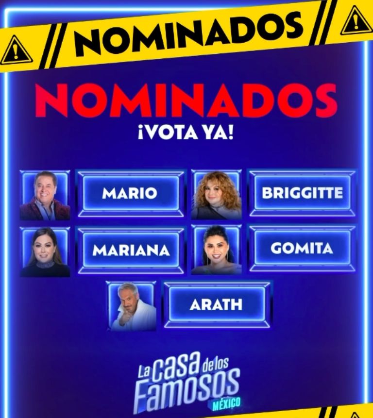 Quiénes son los nominados de La Casa de los Famosos