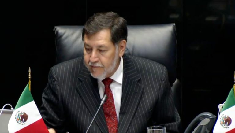 Irrumpen en el Senado de la República en contra de la Reforma Judicial