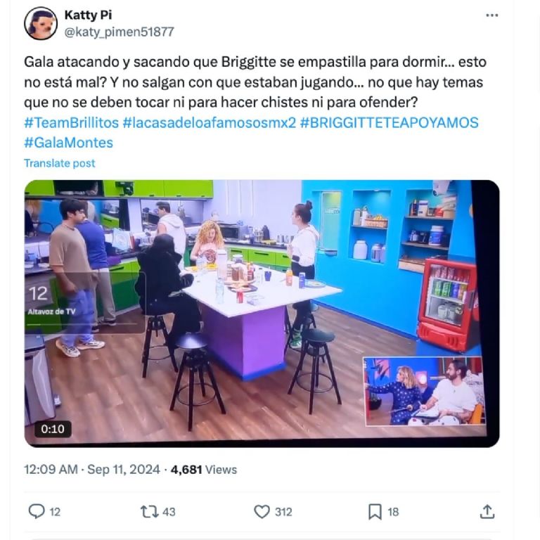 las redes dicen que gala montes y adrian marcelo son igual de violentos en la casa de los famosos mexico