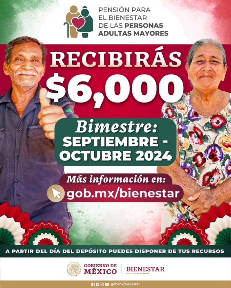 Pensión Bienestar regresan los pagos en septiembre 2024