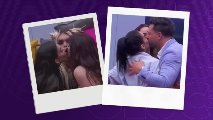 ¡Esa historia ya se contó! Nicola entra a 'La Casa de los Famosos' y arma BESO de 3 con Gala y Karime