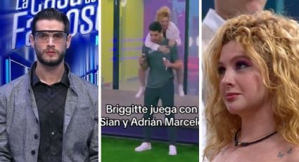 Mientras afuera pelean por ellos, Adrián Marcelo y Briggitte Bozzo COQUETEAN en La Casa de los Famosos | VIDEO