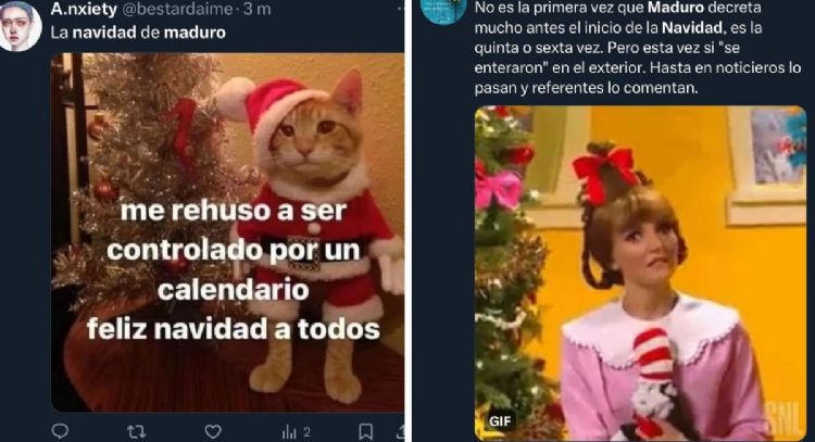 ¡No es broma! Nicolás Maduro ADELANTA la Navidad en Venezuela y los memes se burlan de su absurda decisión