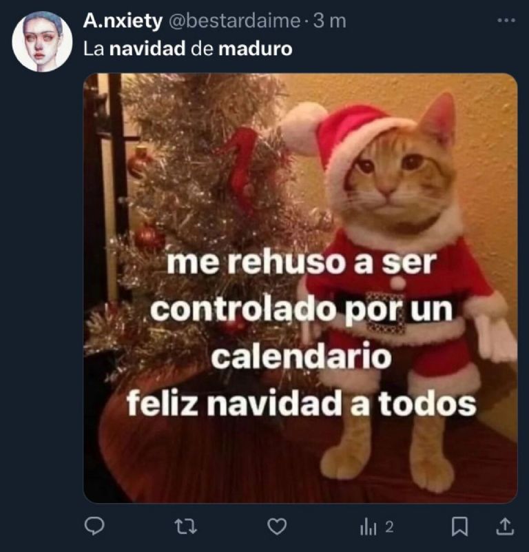 Memes del adelanto de la Navidad anunciado por Maduro