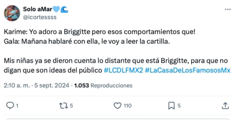 Karime y Gala Montes ya se dieron cuenta de la traición de Briggite