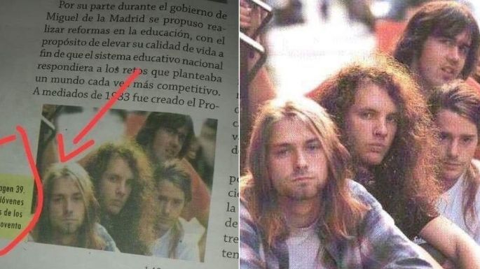 La vez que Nirvana apareció dentro de un libro de texto gratuito en México