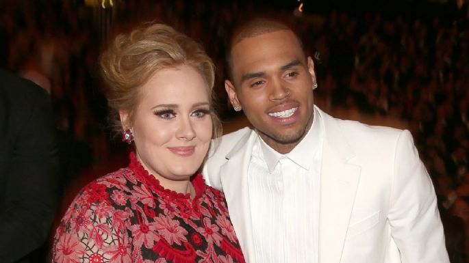 ¿Adele tiene una relación con Chris Brown?
