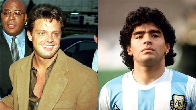 El día que Maradona dejó plantado a Luis Miguel además de una deuda de miles de dólares