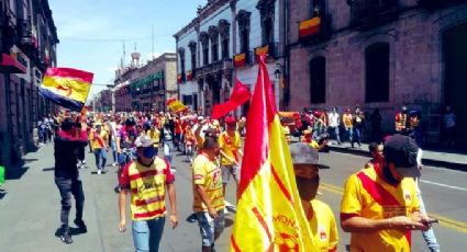 Morelia protesta por la posible mudanza del Monarcas