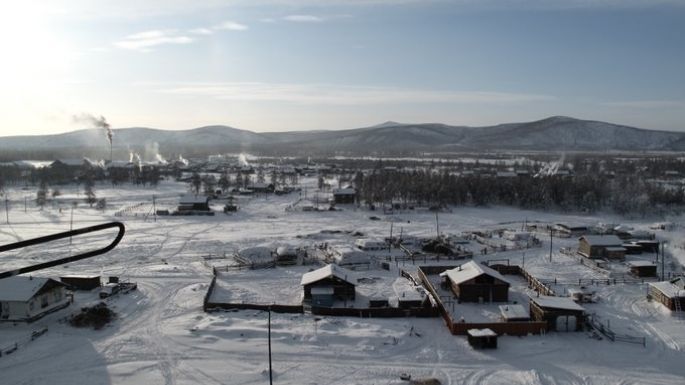 Oymyakon, en Siberia, es el pueblo más frío del planeta