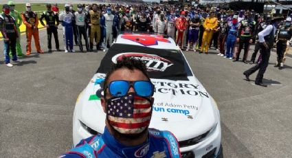 NASCAR se une y escolta a piloto víctima de racismo