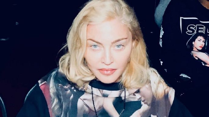Madonna protesta contra el racismo en Londres a pesar de estar en muletas