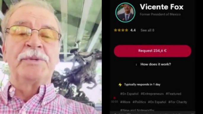 Vicente Fox influencer: por 5 mil pesos te canta las mañanitas personalizadas