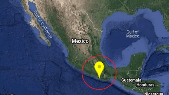 Sismológico Nacional reporta sismo hoy en Oaxaca de 5.2 grados