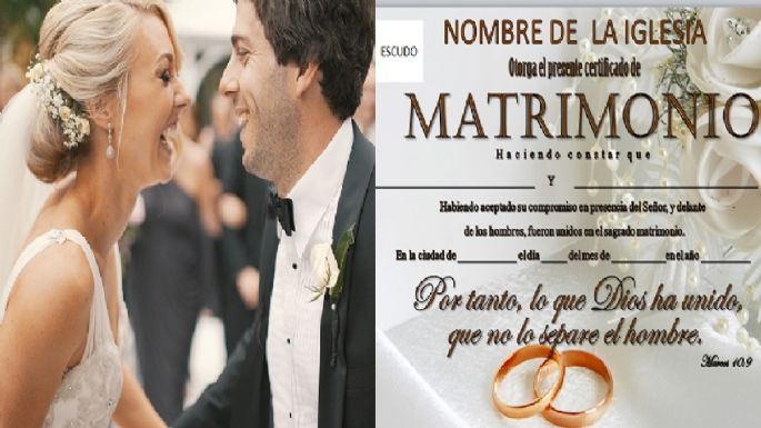 ¿Cómo imprimir un certificado de matrimonio falso?