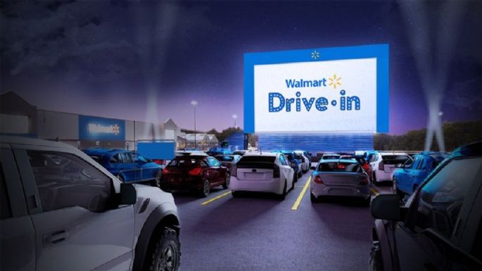 Walmart convertirá sus estacionamientos en autocinemas