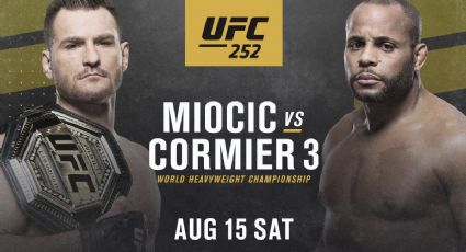 Miocic vs. Cormier UFC 252: dónde y cómo ver EN VIVO la pelea
