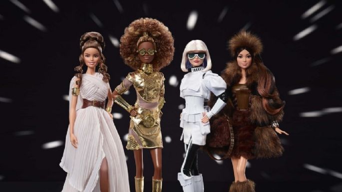 Barbie lanza segunda colección inspirada en la saga de Star Wars