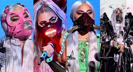 Lady Gaga y sus extravagantes mascarillas triunfan en los VMAs